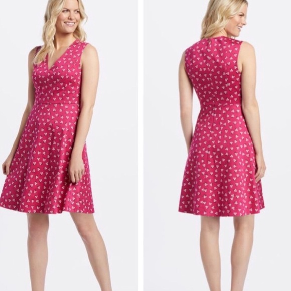 Draper James Floral Love Circle Dress 14 NWT Cabernet Multi - Picture 7 of 9